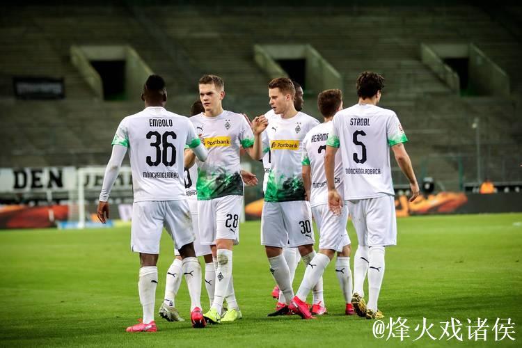 德甲-1分钟闪击+7分钟双响 门兴3-1轻取法兰克福